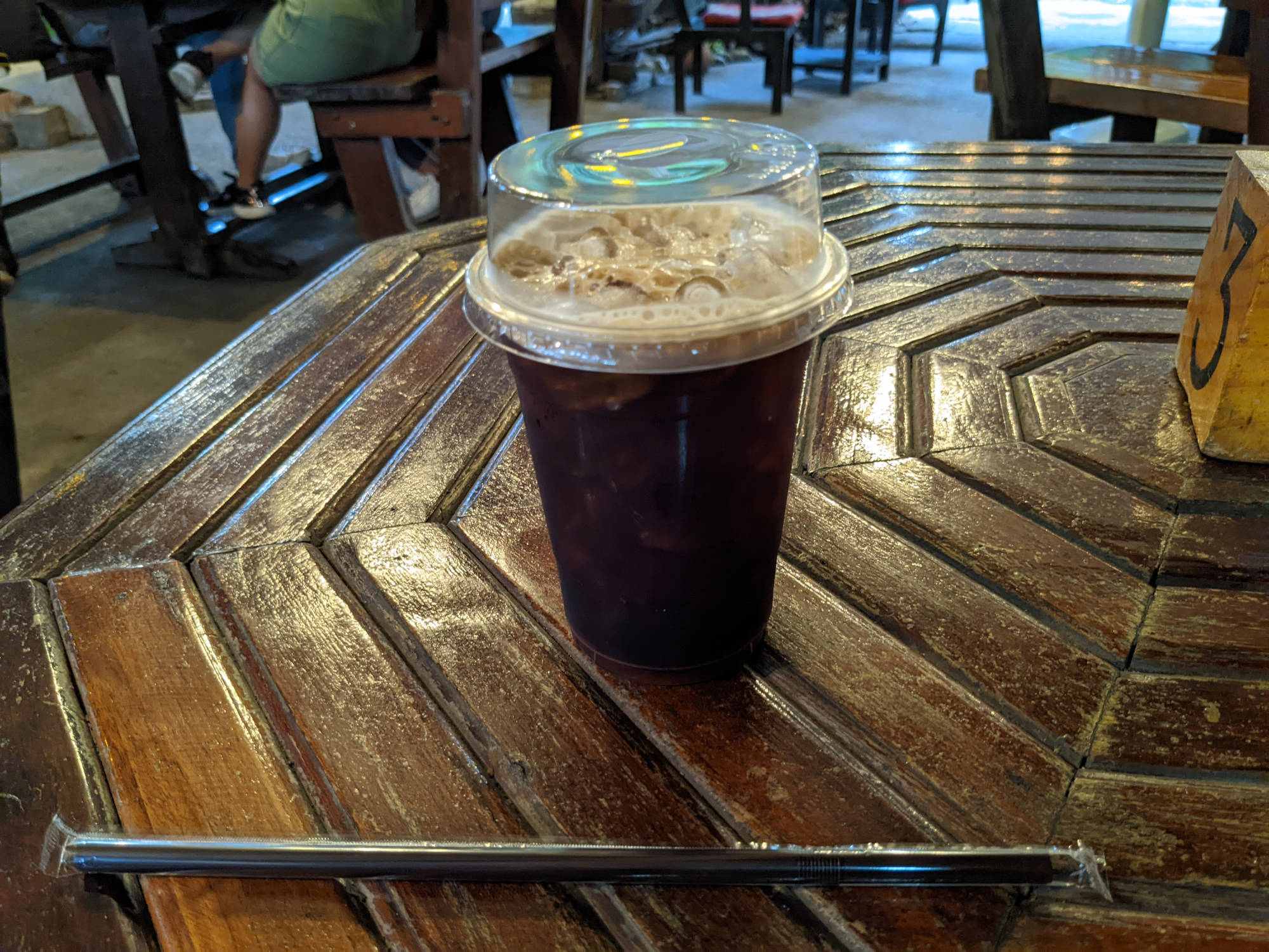 タイのアイスコーヒー（アメリカーノ）