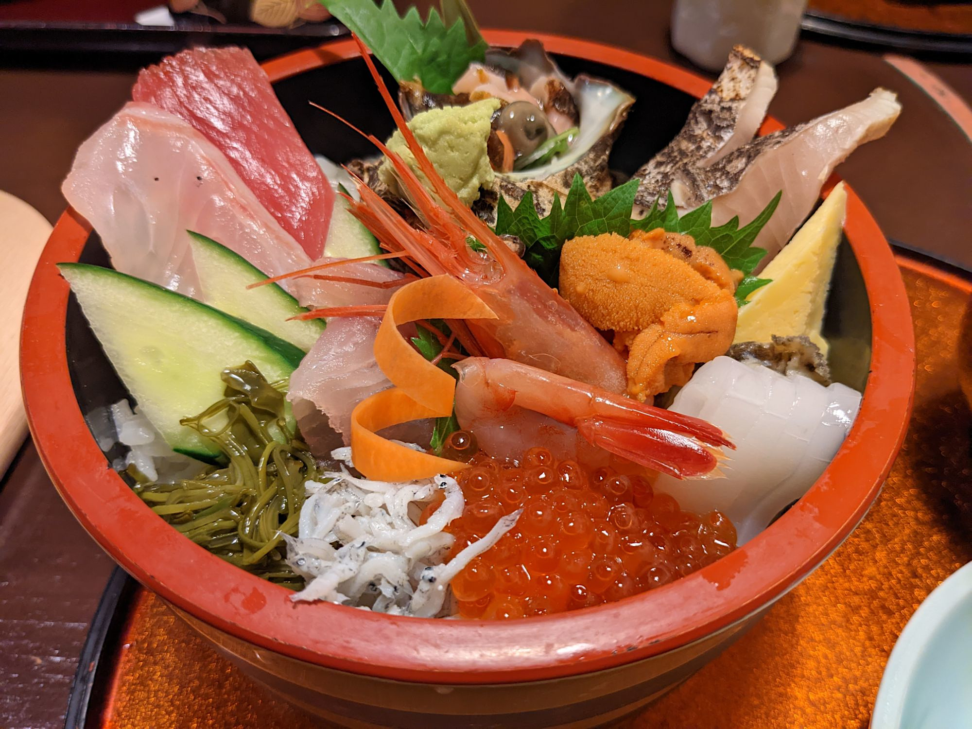 東舞鶴「卑弥呼」の海鮮丼