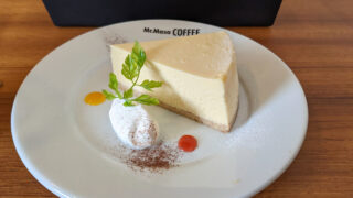 Mr.Masa COFFEEのチーズケーキ
