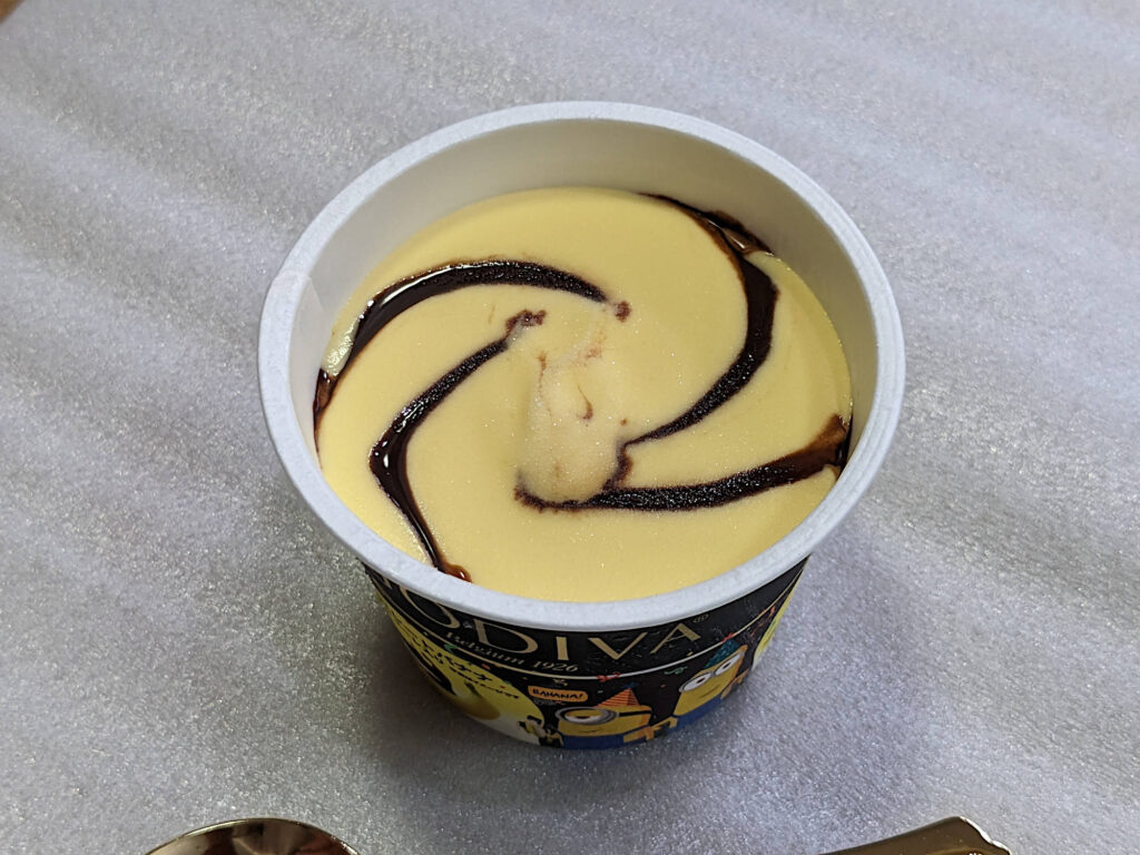 ゴディバのアイス チョコレートバナナ
